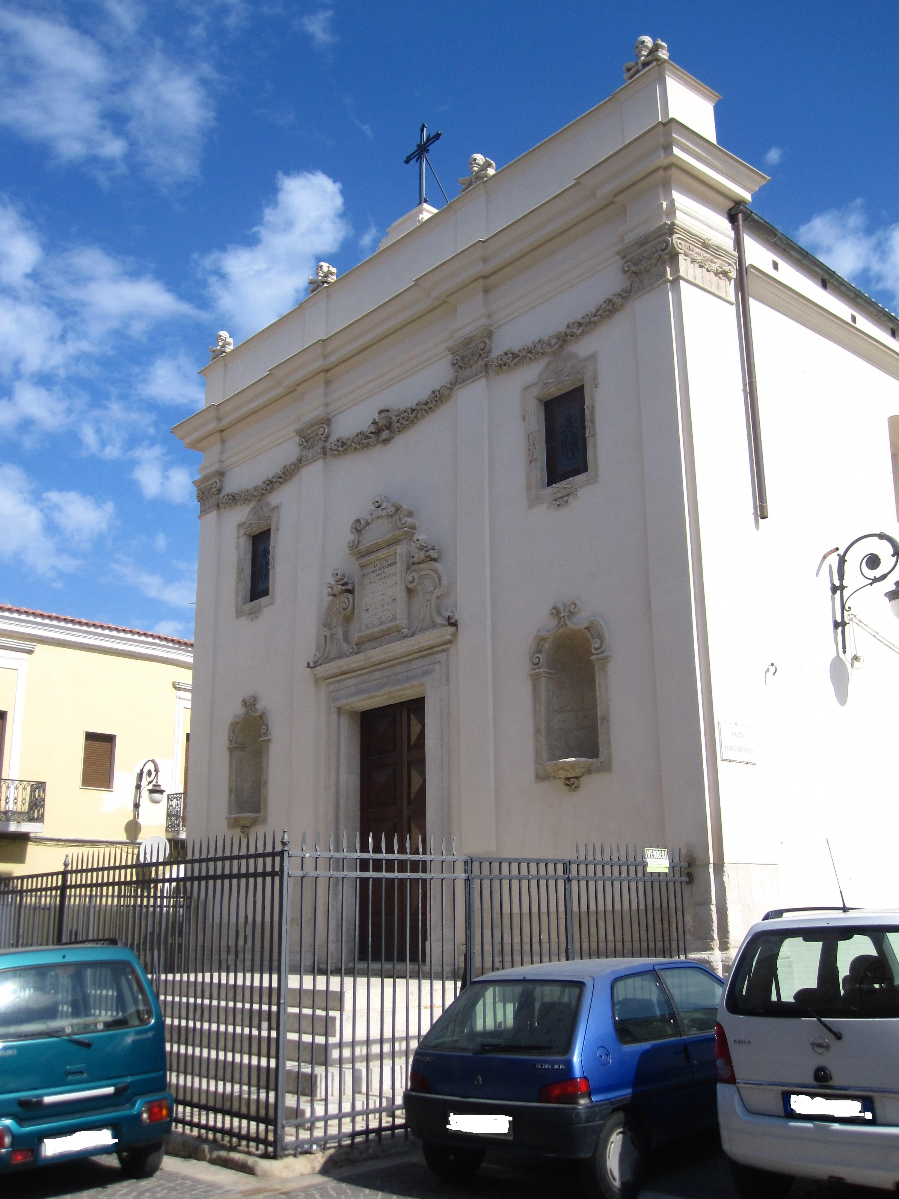 Foggia, giorno 25 Aprile riapre la Chiesa del Purgatorio