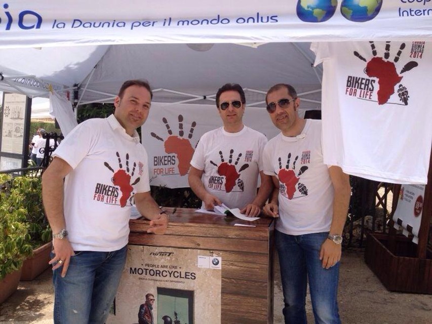 Bikers for Life, da Foggia alla Nuova Guinea per costruire un asilo