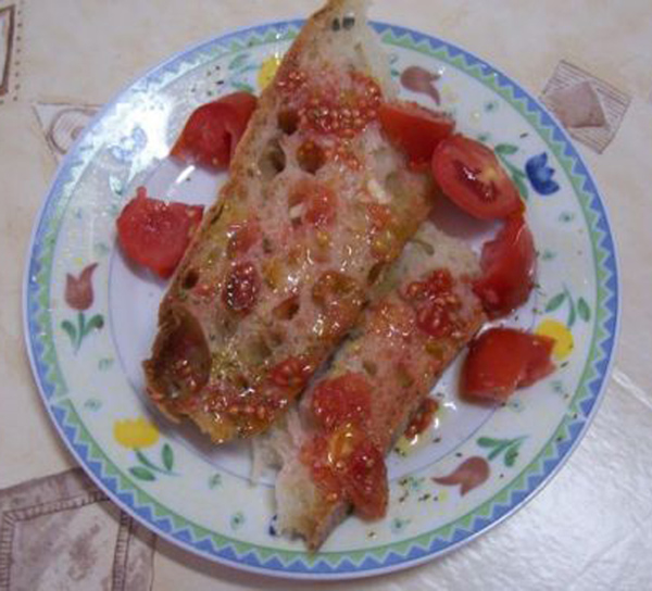 Pane e Pomodoro, una delle nostre bontà