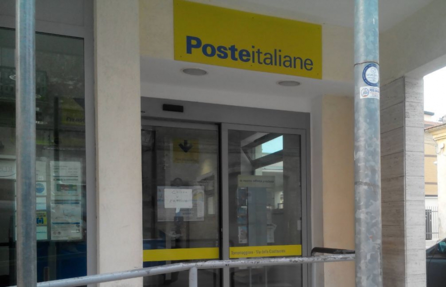 Torremaggiore, colpo andato a segno alle Poste in Via Costituente