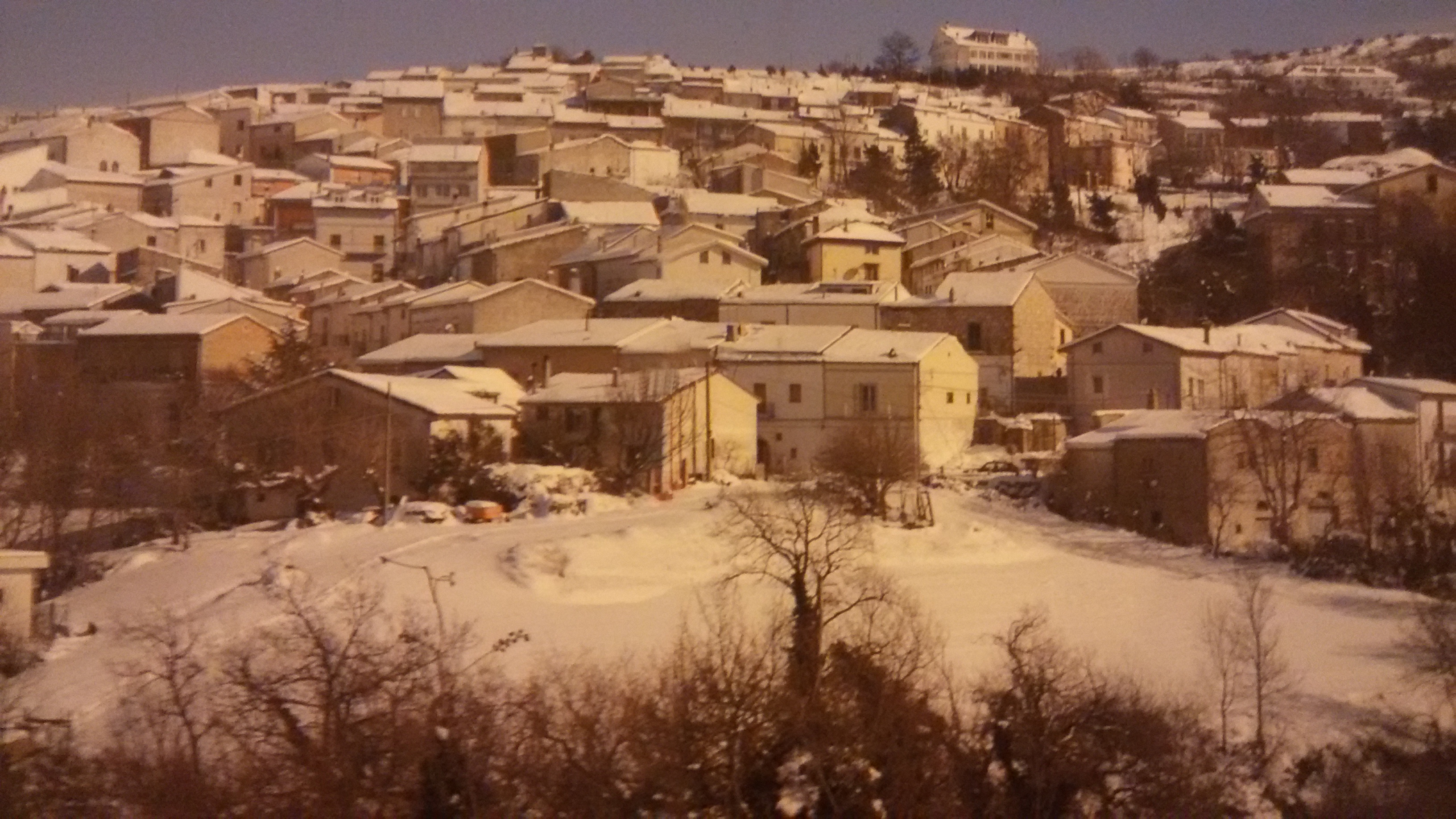 Orsara, perfetta la gestione dell’emergenza neve