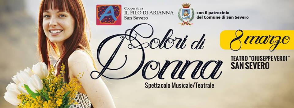 COLORI DI DONNA,  L’8 MARZO A SAN SEVERO CON MIRELLA FOSCHI