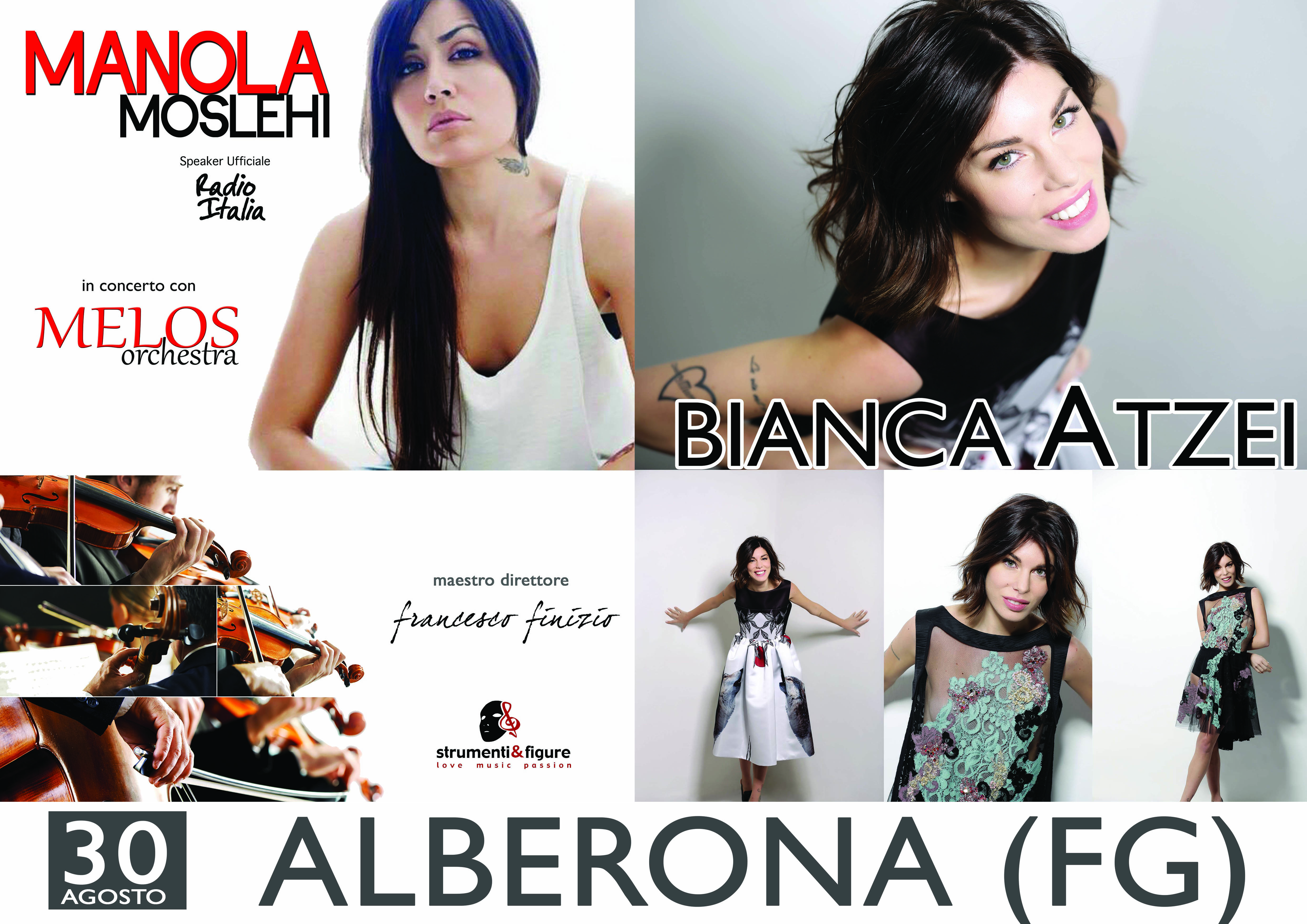 Alberona Estate, finale col botto: Bianca Atzei in concerto