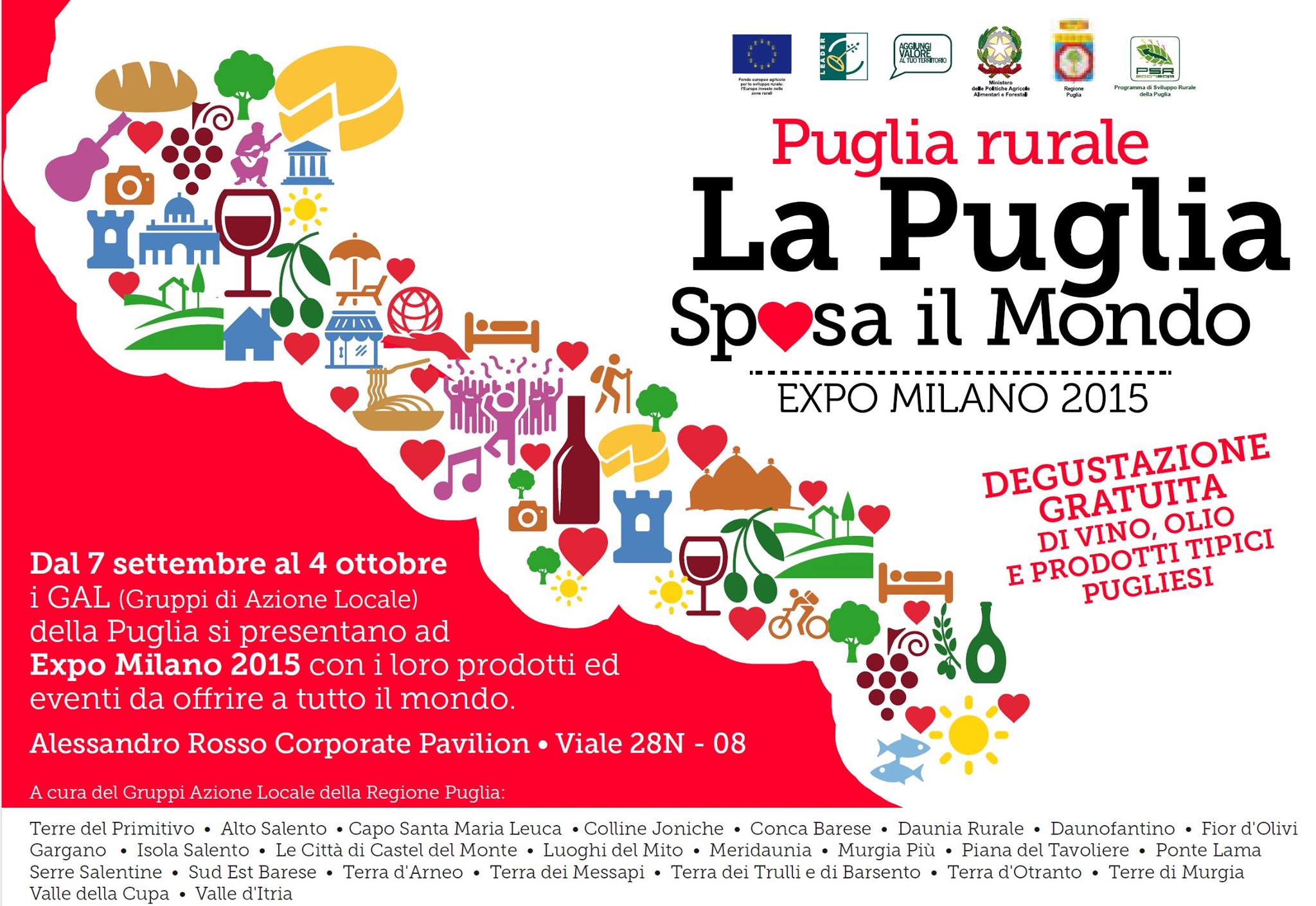 EXPO’ 2015 – LA PUGLIA RURALE SPOSA IL MONDO