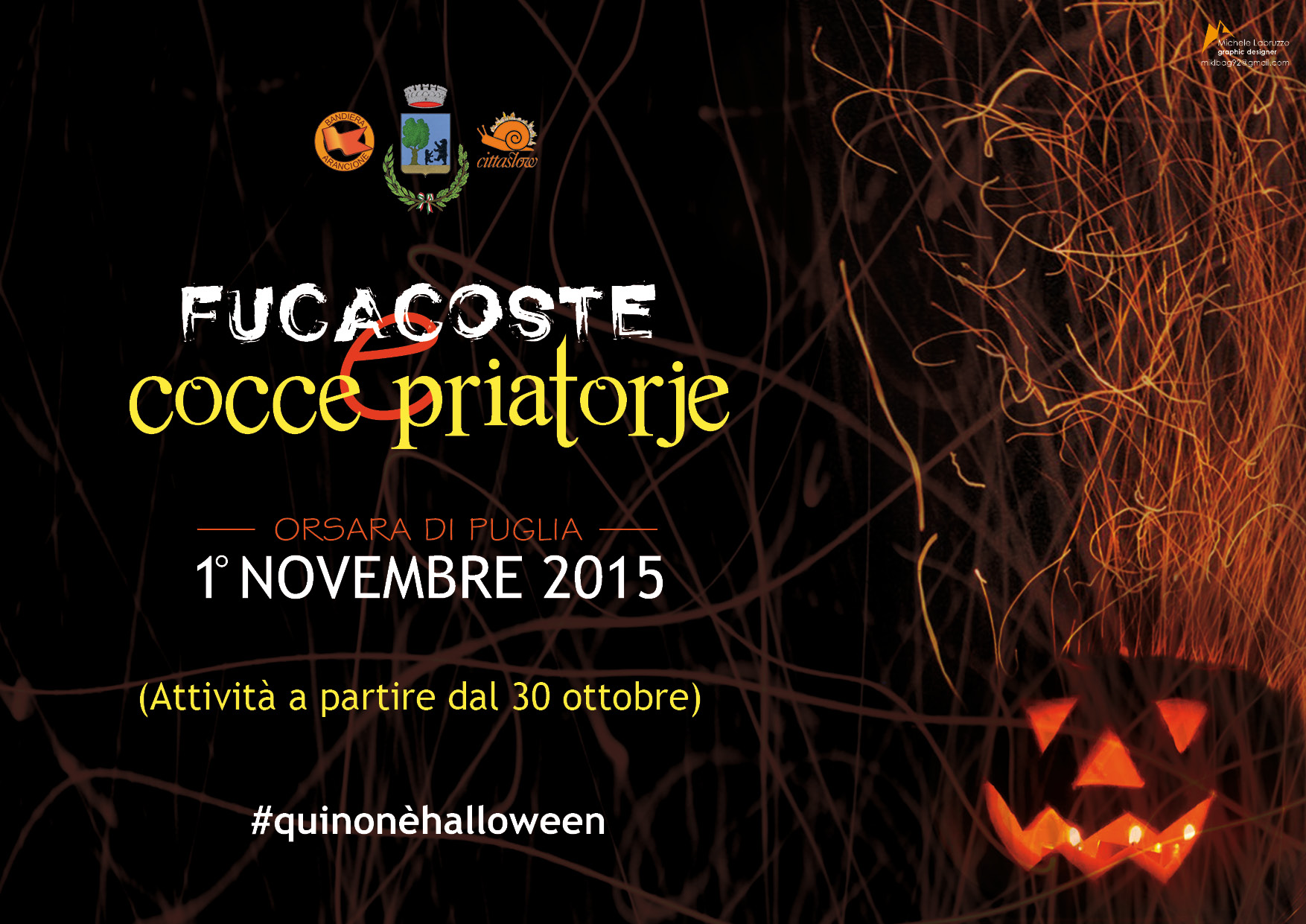 Fucacoste, ecco il programma: è la Festa più grande della Daunia – dal 30 ottobre all’1 novembre