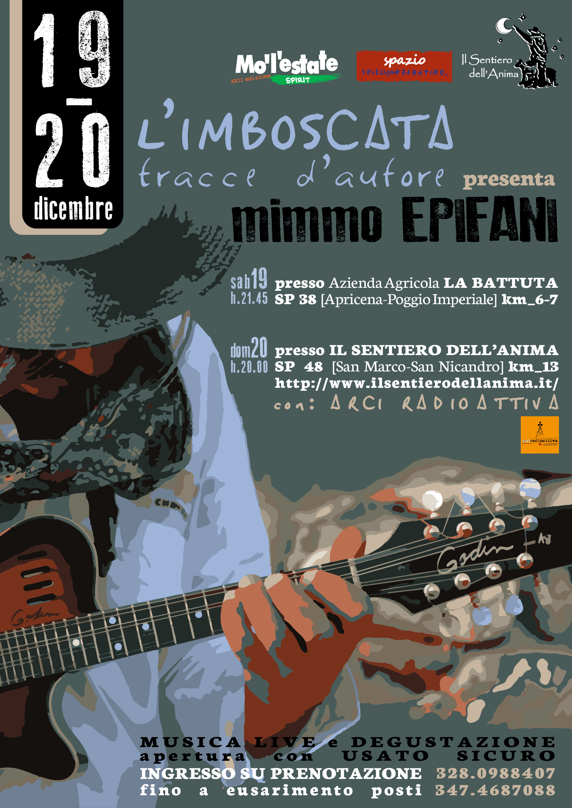 ​L’IMBOSCATA DI MIMMO EPIFANI IN CAPITANATA – 19 e 20 Dicembre