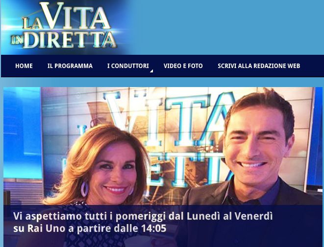 Il Natale di Foggia a La Vita in Diretta su Rai Uno  Oggi, venerdì 18 dicembre, dalle ore 17.00