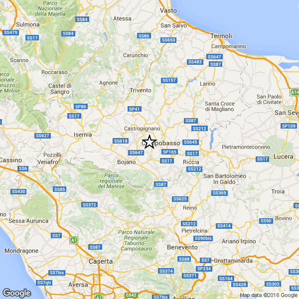 Terremoto di magnitudo 4.1 fra Puglia e Molise: Registrate 12 scosse in 8 ore