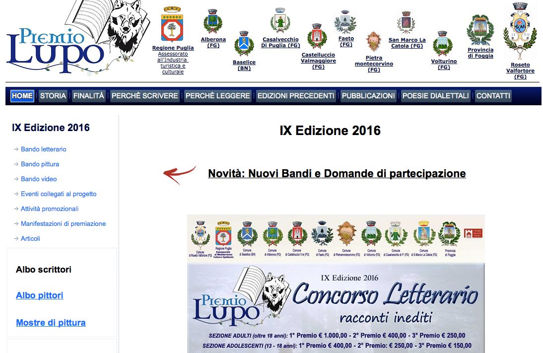 Racconti, dipinti e video: il “Lupo” racconta Lucera e i Monti Dauni – Martedì 9 febbraio