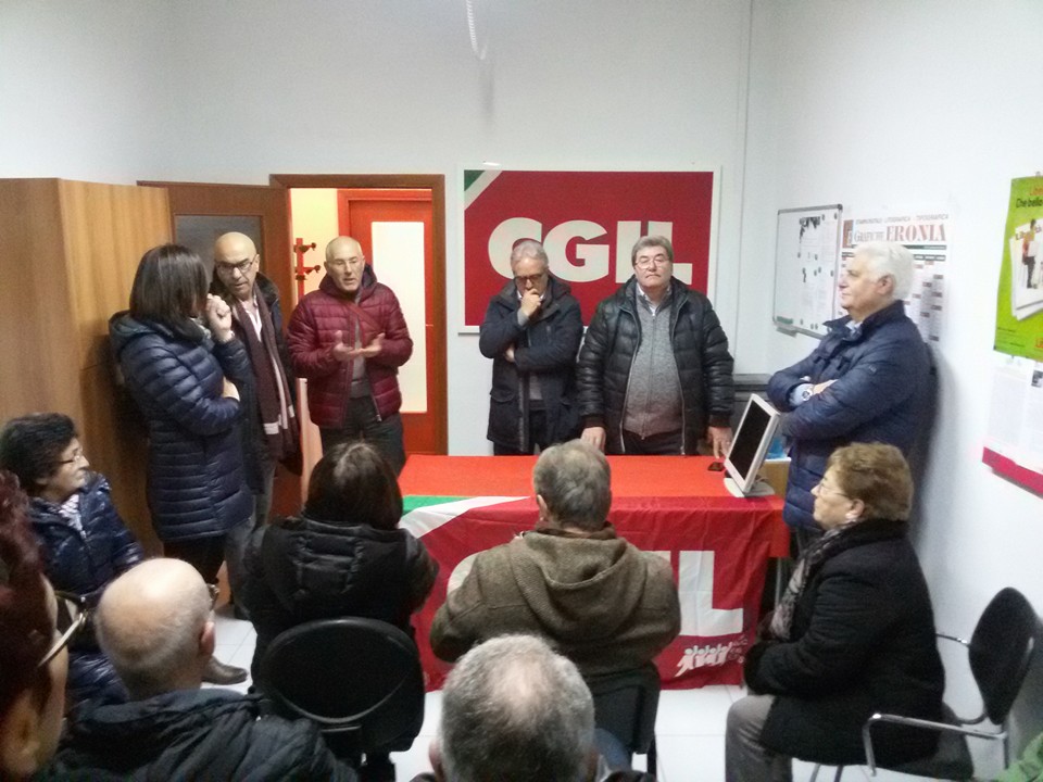 Foggia, nuova sede Spi-Cgil al CEP, Persiano:  “I cittadini delle periferie hanno diritto a quartieri più vivibili”