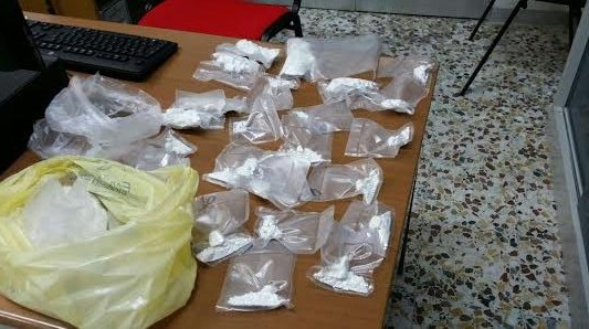 San Severo, due arresti per detenzione ai fini di spaccio: sequestrati 850 gr di cocaina