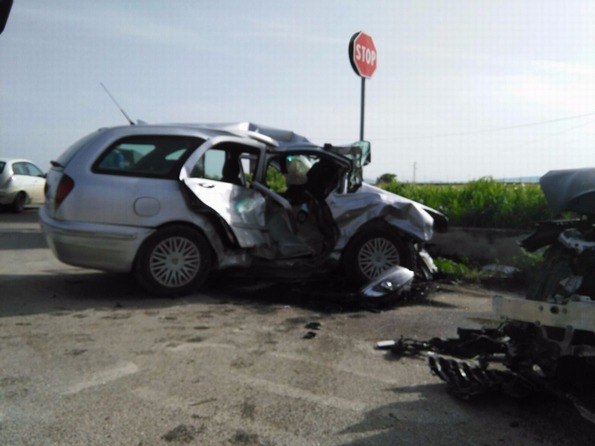 Lucera – Troia, gravissimo incidente stradale: un morto e tre feriti