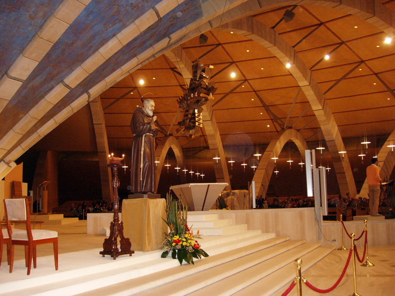 Il Santuario dedicato a Padre Pio