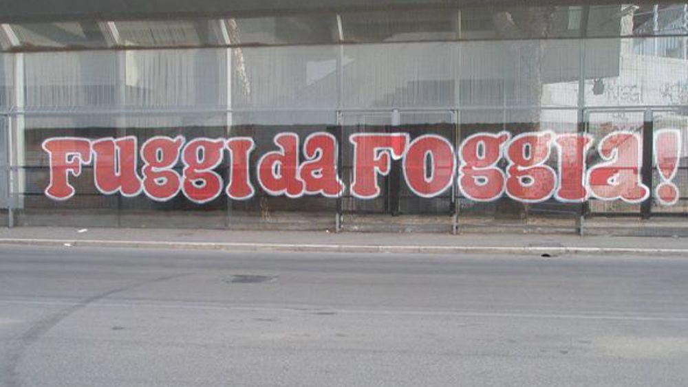 “Fuggi da Foggia”, perché tale appellativo