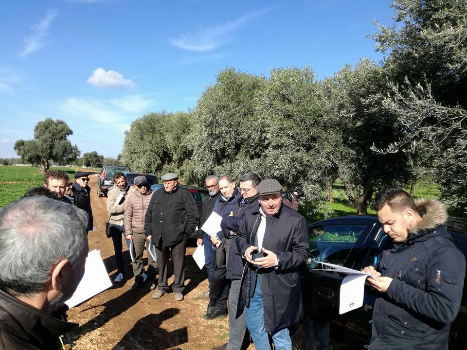 Maltempo, Scanavino visita le aziende pugliesi danneggiate