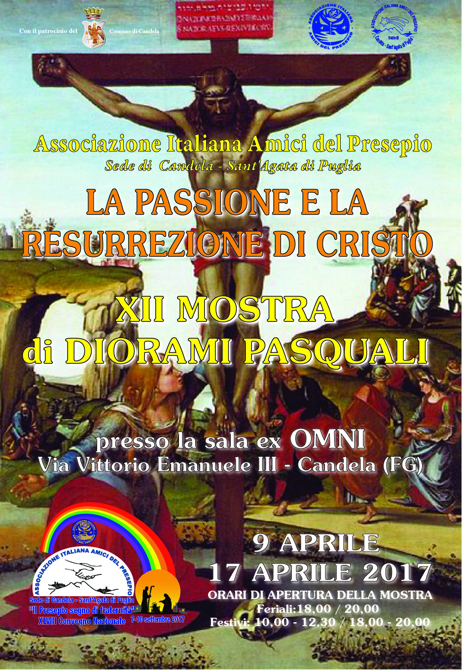 Candela, “Mostra di Pasqua” – via Vittorio Emanuele Candela (FG) dal 9 Aprile al 17 Aprile