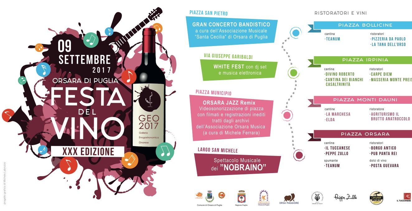 Orsara, la Festa del Vino da 30 e lode