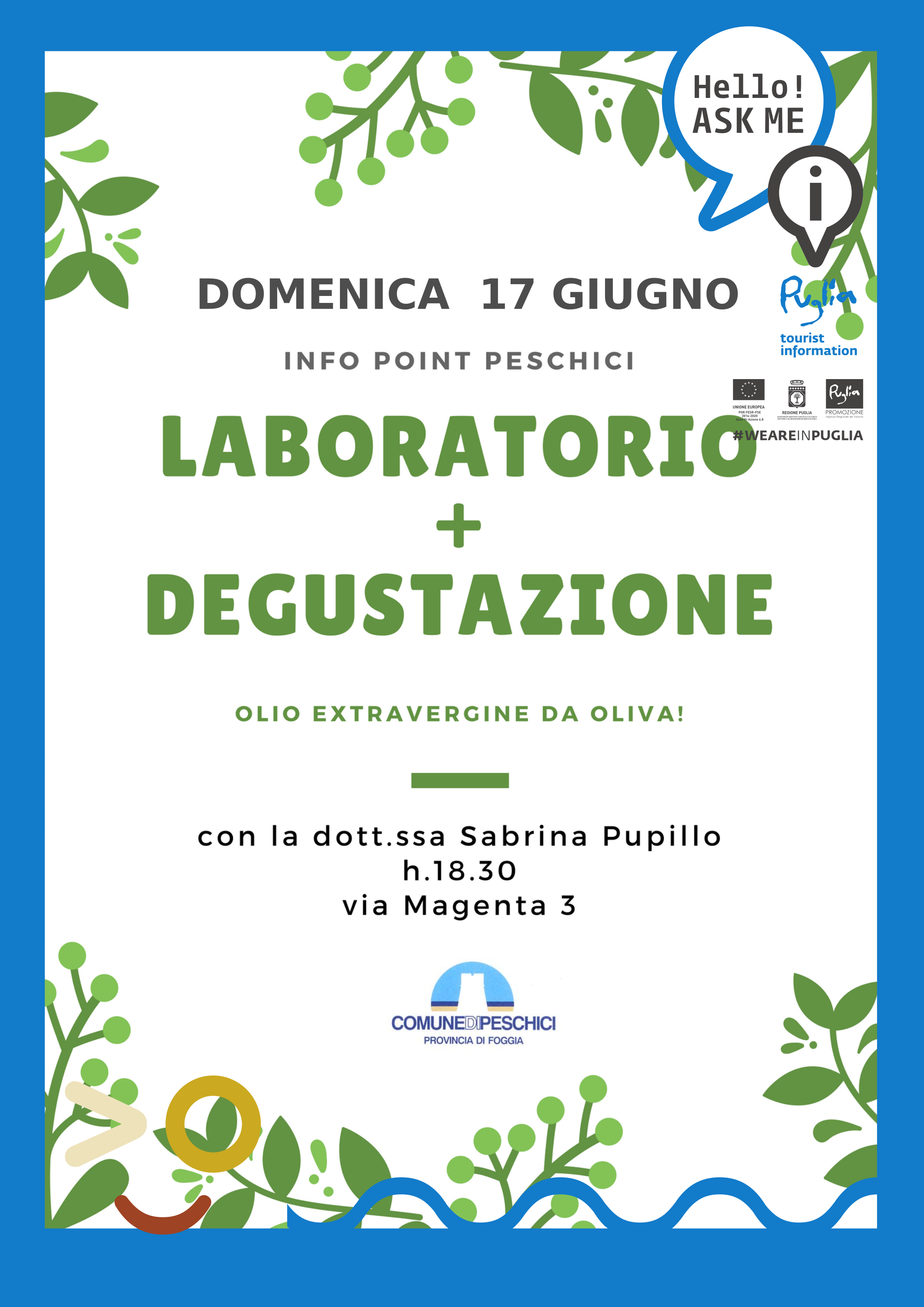 Ripartono i laboratori all’Info Point del Comune di Peschici