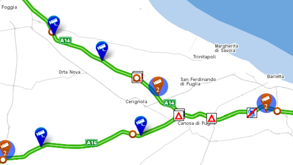 Cerignola: terrore in autostrada squadra di rapinatori armati assaltano portavalori al casello di Canosa code a Cerignola est